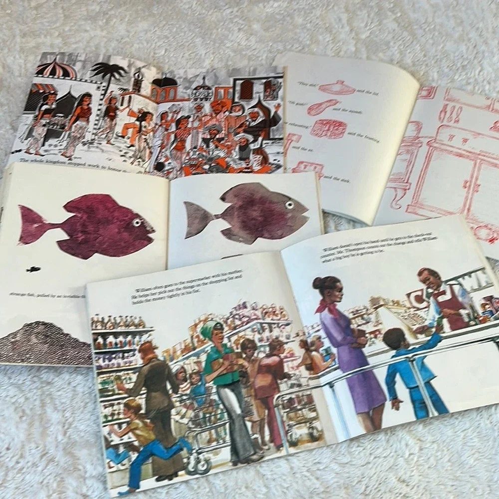 Book Bundle - Lot of 9 Vintage 60s 70s 80s Children's picture books